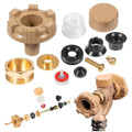 RK-17MH Outside Faucet Repair Kit Metal Handle - Replacement for Woodford Model 17 Outdoor Wall Hydrant, Frost-Free Design, EPDM Packing, 12-Piece Kit