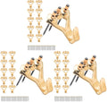 PHS 100 lb Picture Hanging Hooks – Heavy Duty Picture Hangers, 30 Pack Frame Hangers with Nails, Mirror Hanging Kit, Heavy Mirror Mounting Hardware for Drywall and Plaster - size: 30 Pack