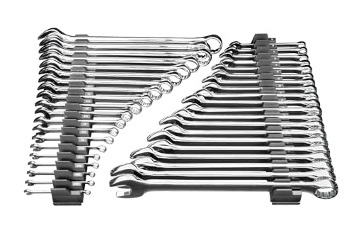 Ernst Manufacturing Wrench Pro - Modular Wrench Organizer for 40 Wrenches (Green) Patented - Made in the USA - color: Green