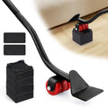 29" Lengthening Furniture Lifter Tool, Appliance Metal Lifter for Furniture - size: Black & Red-29 IN