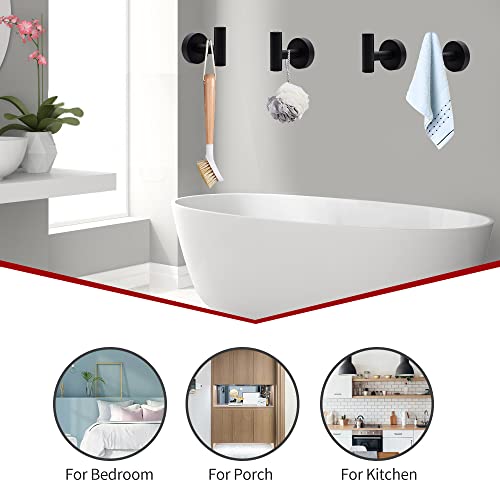 20pcs Bathroom Hardware Set, Matte Black Bathroom Hardware Set, Including 16" Hand Towel Bars, Toilet Paper Holders, Towel Rings, Robe Towel Hooks - color: 20pcs 16" Matte Black