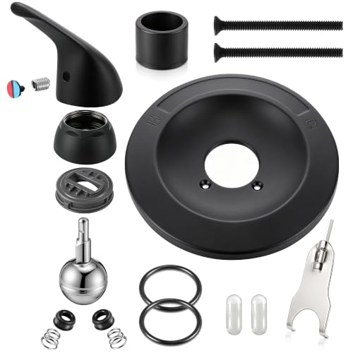 Shower Trim Kit Compatible with Delta RP54870, Lever, Matte Black - color: Matte Black