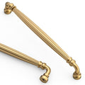 Asidrama 10 Pack 7.5 inch Champagne Bronze Kitchen Cabinet Handles - color: Champagne Bronze, size: 7.5" Hole Center(192mm)