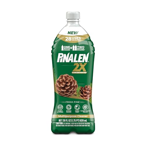 PINALEN 2X Multipurpose Cleaner - Fresh Pine Scent - 28 fl oz - size: 28 Fl Oz (Pack of 1)
