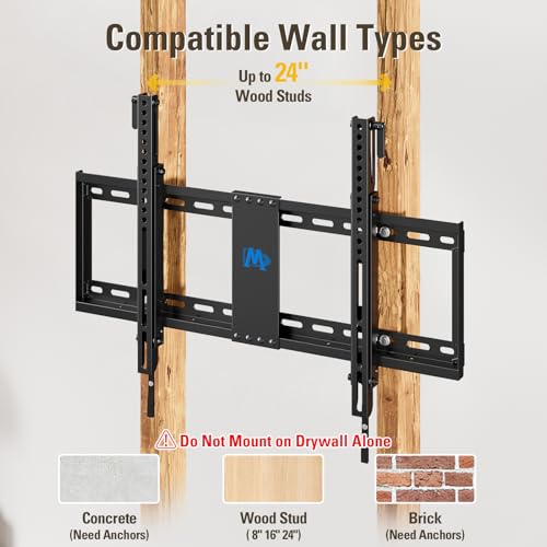 Mounting Dream Tilt TV Wall Mount for 42-70 Inch TVs, Tilt Up to 20 Degrees - size: For 42"-70" TV