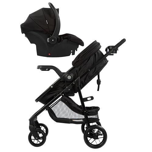 Safety 1st Grow and Go Flex 8-in-1 Car Seat Stroller Combo, Baby Stroller Travel Systems for Infants 4-30 lbs, Stroller and Carseat Combo Set, Foundry - color: Foundry