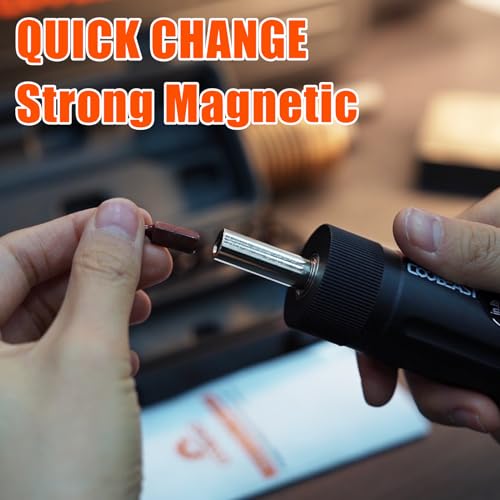 coobeast 13Pcs Preset Torque Screwdriver with S2 Bits, 1/4” Drive Torque Wrench Screwdriver Set for Maintenance, Tools, Bike Repairing and Mounting, Inch Pound Torque Range 10-70 In-lb (Pack of 2) - size: 13 PCS (Pack of 2)