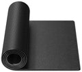 Bike Mat Compatible with Peloton Bike, 6mm Floor Protector - size: 36x72", style: Black Style