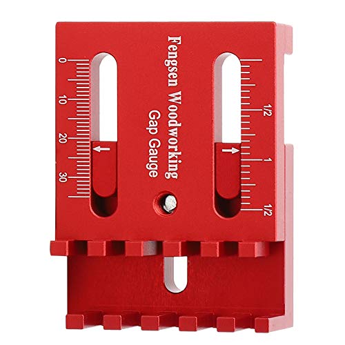 Depth Measuring Ruler Woodworking Mini Gaps Gauge Aluminum Alloy Line Marking Gauge Depth Measuring Ruler
