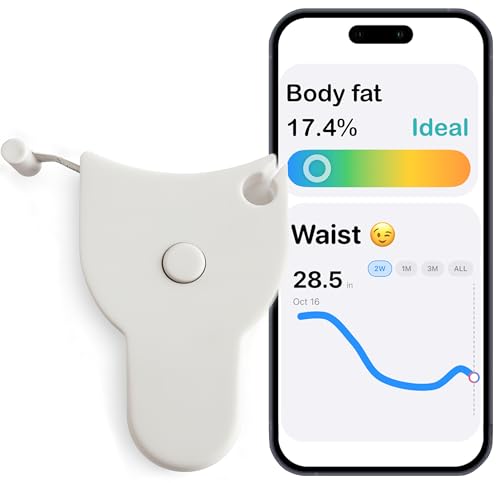 Analog Body Tape Measure - color: White