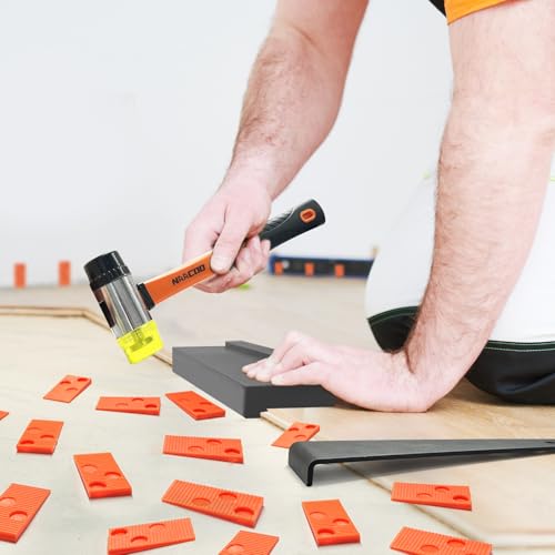 NAACOO Laminate Flooring Tools, Universal 4 in 1 Floor Installation Kit - size: 4PCS Kit