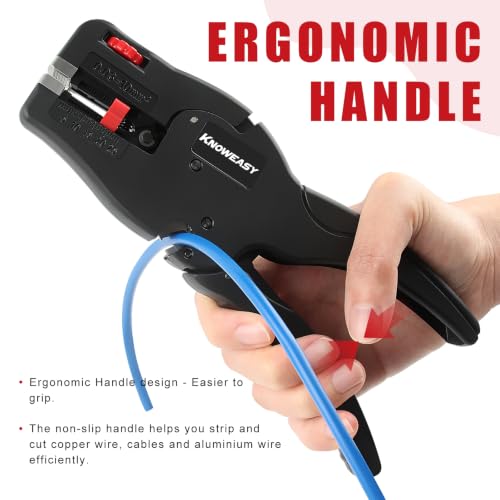Knoweasy Automatic Wire Stripper and Cutter, 32 to 7 AWG, Electrical Repair - style: D3N2026