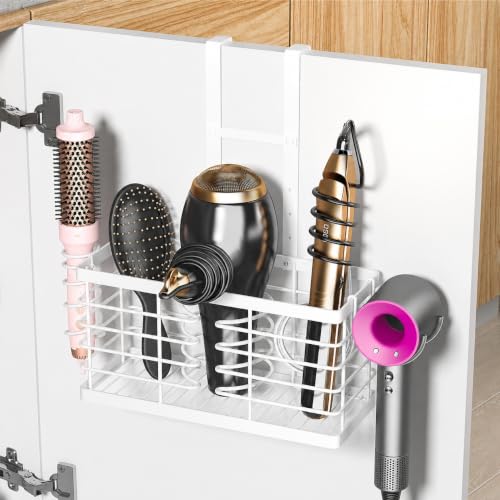 2026 Upgraded 3-in-1 Universal Hair Tool Organizer, XL Size, White - color: XL-White