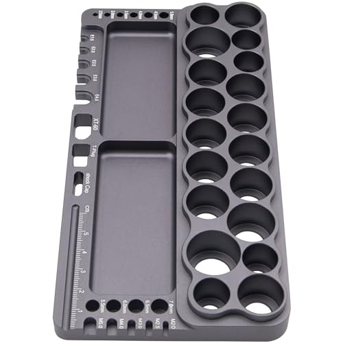 ShareGoo Alumium RC Car Tools Storage Rack Screwdriver Holder Organizers Stand Holder for RC Car Truck Quadcopters