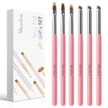 MelodySusie 6Pcs Ombre Nail Brushes - color: Light Pink, size: 6