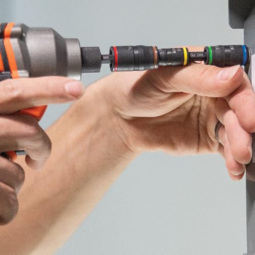 Klein Tools 80083 Impact Driver Kit with 7-in-1 SAE Impact Socket Set and 14-in-1 Multi-Bit Adjustable Length Screwdriver, 2-Piece - size: 2-Piece Kit