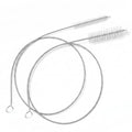 39 Inch Long Pipe Cleaner Brush 2-in-1 Set, 0.25 & 0.5 Inch Diameter Nylon Tube Brushes for Refrigerator Drain Pipe, Aquarium Tube, Coffee Machine, Washing Machine, Air Conditioner