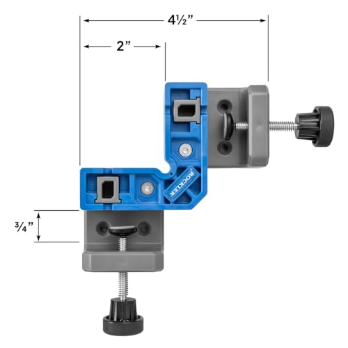 Rockler Clamp-It 1/4'' to 1/2'' Small Corner Clamp Jig (2-Pack).