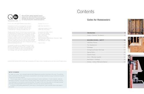 Black and Decker Codes for Homeowners 5th Edition: Current with 2021-2023 Codes - Electrical • Plumbing • Construction • Mechanical (Black & Decker Complete Photo Guide)