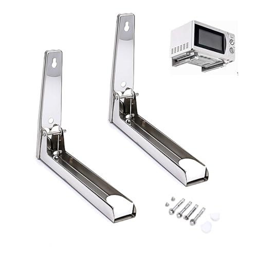Universal Stainless Steel Microwave Mount Bracket