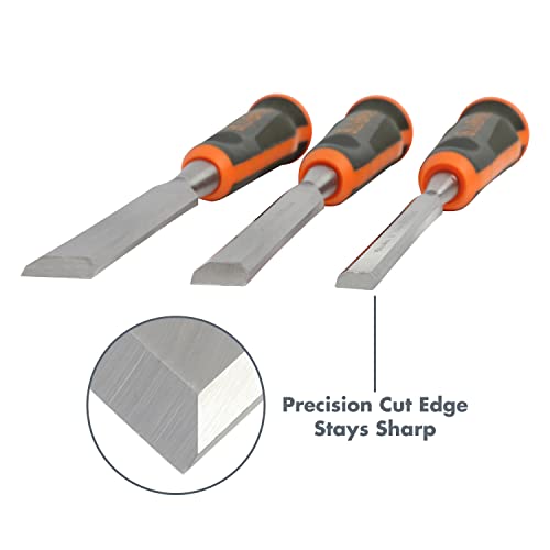 Buck Knives 1/2', 3/4', 1' COMFORT GRIP SET - style: 3-Piece