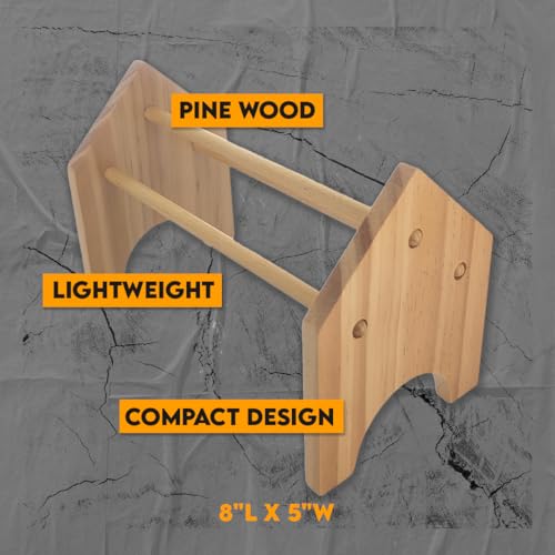 SE Mini Wood Pliers Rack - Pine Wood Dowels Rack - Mini Tool Organizer - Tool Free Assembly - WI-PS6