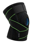 Bodyprox Knee Brace with Side Stabilizers & Patella Gel Pads for Knee Support - size: Large