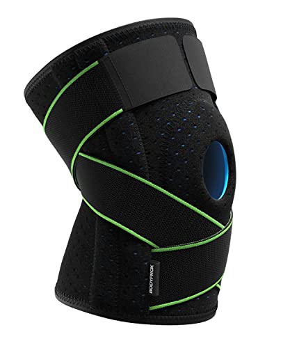 Bodyprox Knee Brace with Side Stabilizers & Patella Gel Pads for Knee Support - size: X-Small