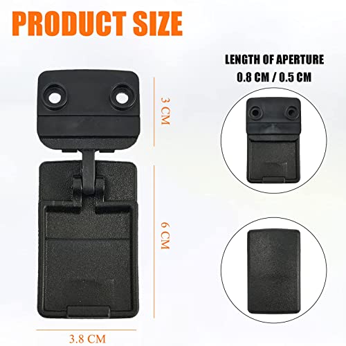 Rear Sliding Window Lock Latch Compatible for 1995-2000 Toyota Tacoma,1989-1995 Pickup,1993-1998 T100, 1992-2005 Hilux,4Runner Replace 69370-35010