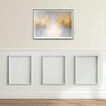 Melkus Peel and Stick Wall Molding Kit, 3 Sets 16" x 20" Precut Wainscoting Panels, Self Adhesive Molding Trims for Interior Wall Décor - size: 3 Set/16"x20"