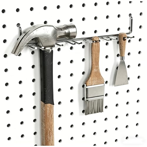 FRIMOONY Pegboard Hooks Assortment with Pegboard Bins, Peg Locks, for Organizing Various Tools, 80 Piece - style: 80PCS