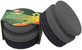 SCRUBIT Grill Cleaning Brush - Grill Sponge Bristle Free BBQ Cleaner with Heavy Duty Scrubber Pad, Safe Cast Iron and Griddle Scraper Pads, Ideal Accessories for Charcoal and Gas Grills - 2 Pack