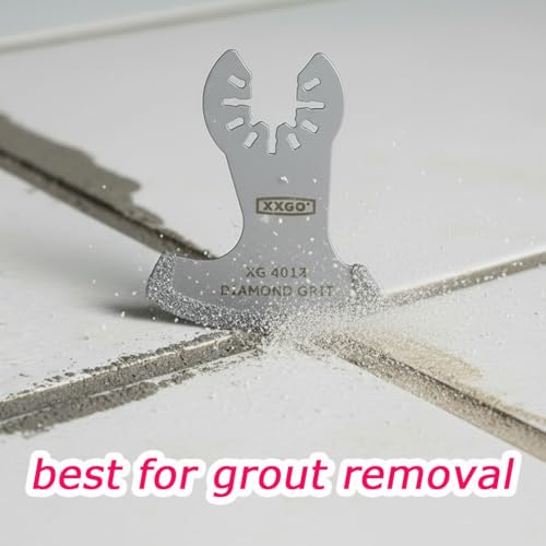 XXGO 20 Pcs Oscillating Tool Diamond Blade for Grout Removal XG8020S - size: 20 PCS