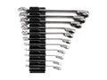 TEKTON Reversible Ratcheting Combination Wrench Set, 11-Piece | WRC94300 - size: 11-Piece (1/4-3/4 in.), style: Modular Wrench Organizer