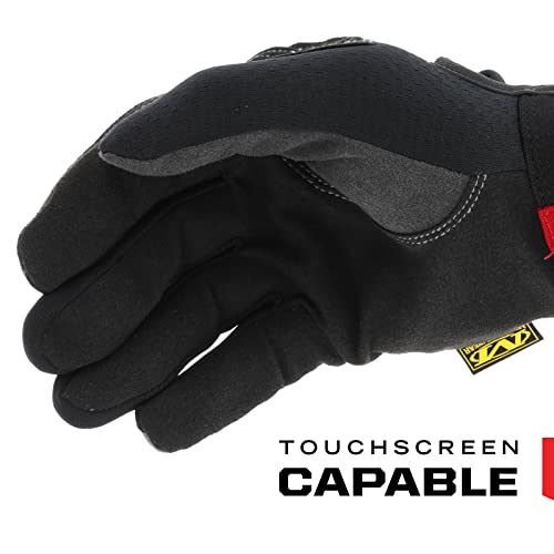 Mechanix Wear Utility Work Gloves, Medium, Black/Grey - size: Medium