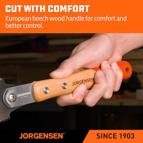 JORGENSEN RYOBA 7 Inch Double Edge Japanese Pull Saw