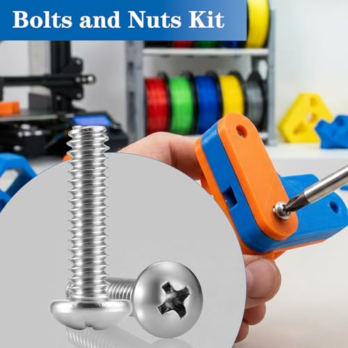 216PCS 8-32 Machine Screw Phillip Pan Head 304 Stainless Steel 1/2"-2" - size: SS #8-32 216PCS