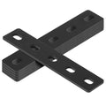 6 Pack 8" x 1-1/2" Mending Plates, Slot for 3/8" Bolt,5/32" Thick