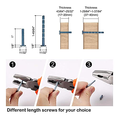 Amerdeco 10 Pack Brushed Satin Nickel 3 Inch(76mm) Hole Centers Kitchen Cabinet Pulls Hardware Kitchen Handles for Cabinets Cupboard Handles Drawer Pulls - color: Brushed Satin Nickel, size: 3"/76mm Hole Center