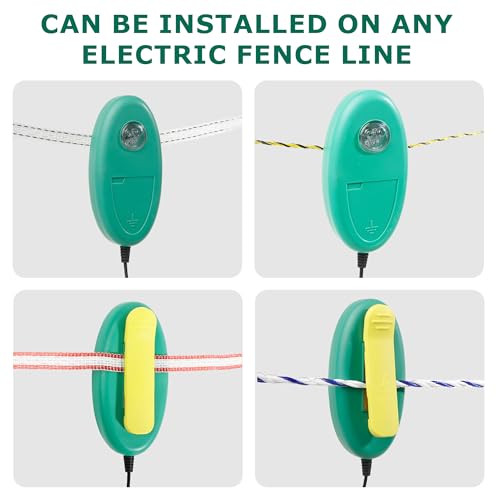Electric Fence Tester with LED Indicator Lights for pulsed energizers, 1PC - style: 1 Pack