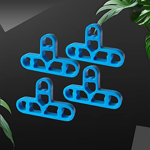 JINYO 3/8 inch 100pcs 10mm Bricklaying Spacer Tile Spacer Blue Color Tile Leveling Clips Masonry Paving Spacer Mortar Pointing Spacer Glass Window Spacer Bathroom Ceramic Spacer - color: Blue