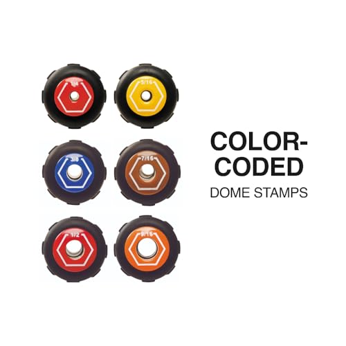 Klein Tools 65456 Hollow-Shaft Nut Driver Set, Heavy-Duty, Color-Coded Hex Sizes 1/4 to 9/16-Inch, Cushion-Grip Handles, 6-Piece - size: 6-Piece Set