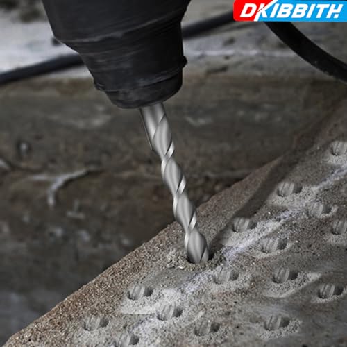 2-Pack SDS Plus Masonry Drill Bits 1/2 Inch x 12 Inch Long Rotary Hammer Drill Bits Carbide Tipped for Concrete Brick Cement Stone Block. - size: 2 Pcs 1/2", style: 12"