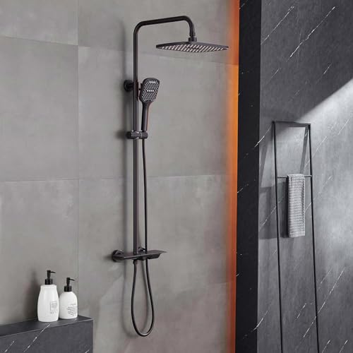 Angle Simple Handheld Shower Hose, Light Oil Rubbed Bronze, 59 Inches - color: Oil Rubbed Bronze, size: 59 Inch