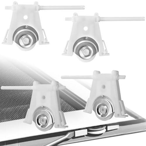 Sliding Screen Door Roller Assembly - style: 4 Pack Lower Rollers