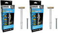 TOGGLER SNAPTOGGLE BB Toggle Anchor with Bolts, Zinc-Plated Steel Channel, Made in US, 3/8" to 3-5/8" Grip Range, for 1/4"-20 UNC Fastener Size (Pack of 20) - size: 3/8" to 3-5/8" (Pack of 2)