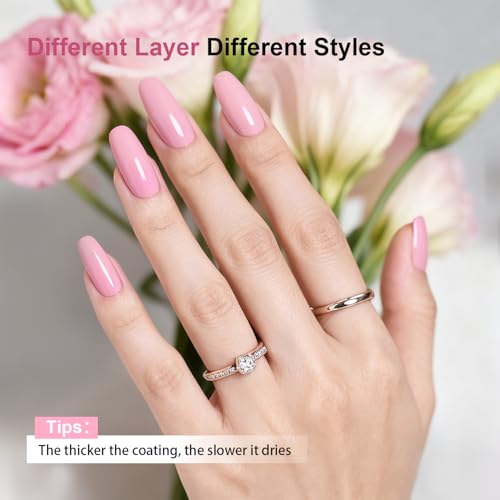 OpenLive 16.5ml Baby Pink Nail Polish Large Volume Quick Dry Nail Polish - color: Baby Pink