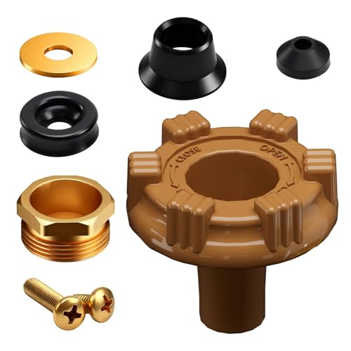 Outside Wall Faucet Repair Kit Compatible with Woodford Model 14 18, Sillcock Metal Wheel Handle Repair Kit Replace# RK-14MH - size: RK-14MH