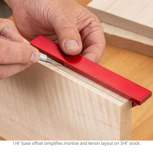 Woodpeckers Delve Square, 10-in-1 Woodworking Layout Tool, 3.5 & 6 Inch Set, Aluminum, Feature Packed Carpenter Square - color: Aluminum, style: Kit - 3.5 & 6 Inch