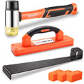 REXBETI Laminate Wood Flooring Installation Kit, LVP/Vinyl Flooring Tools - style: 43-Piece Premium Flooring Installation Kit